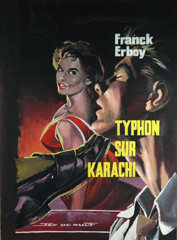 Typhon sur karachi