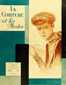 LA COIFFURE ET LES MODES mars 1927